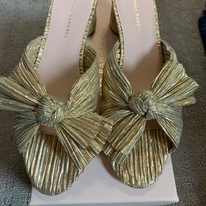 Loeffler Randall Emilia Pleated Knot Mule